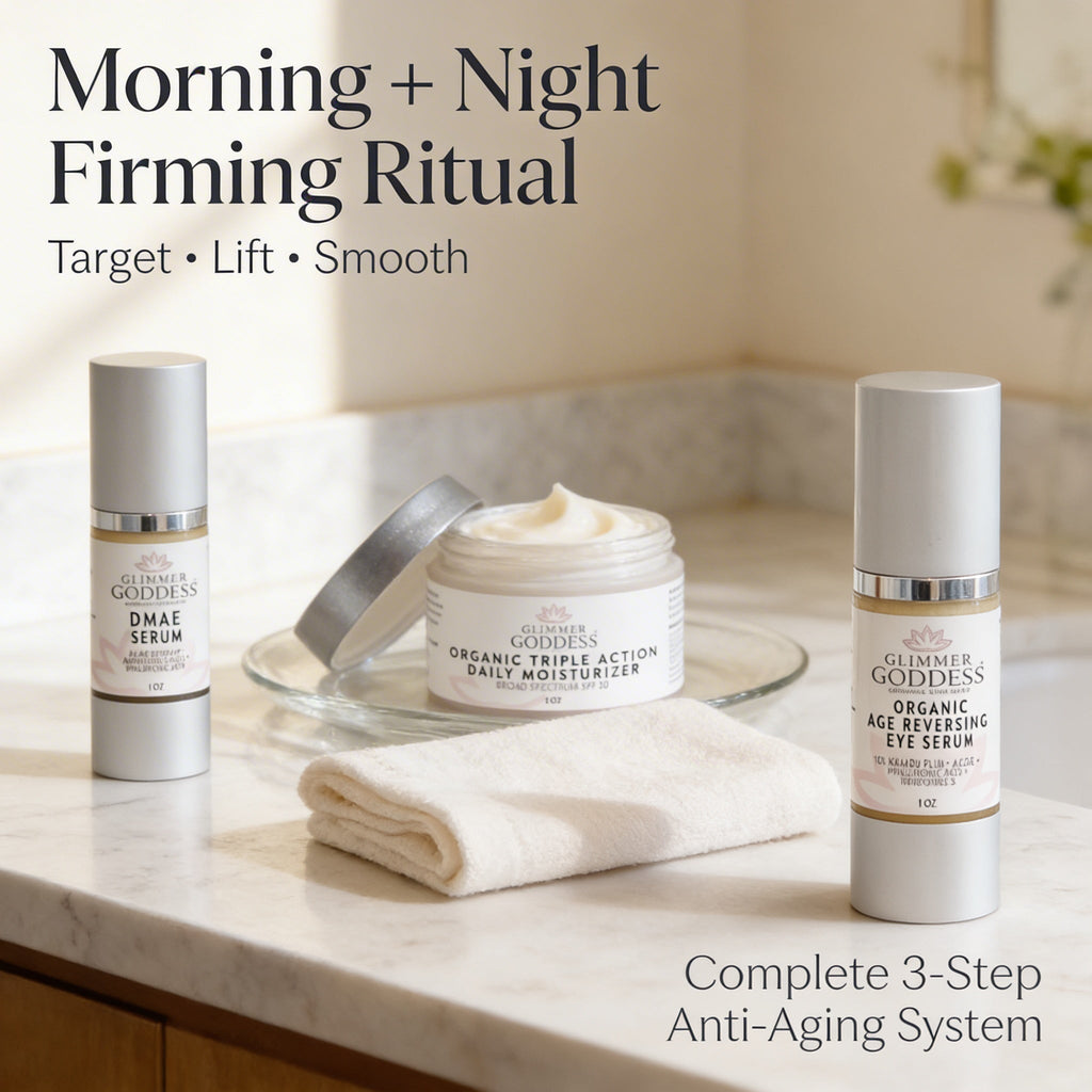 Organic Anti-Wrinkle Trio – 3-Step Collagen Boosting System