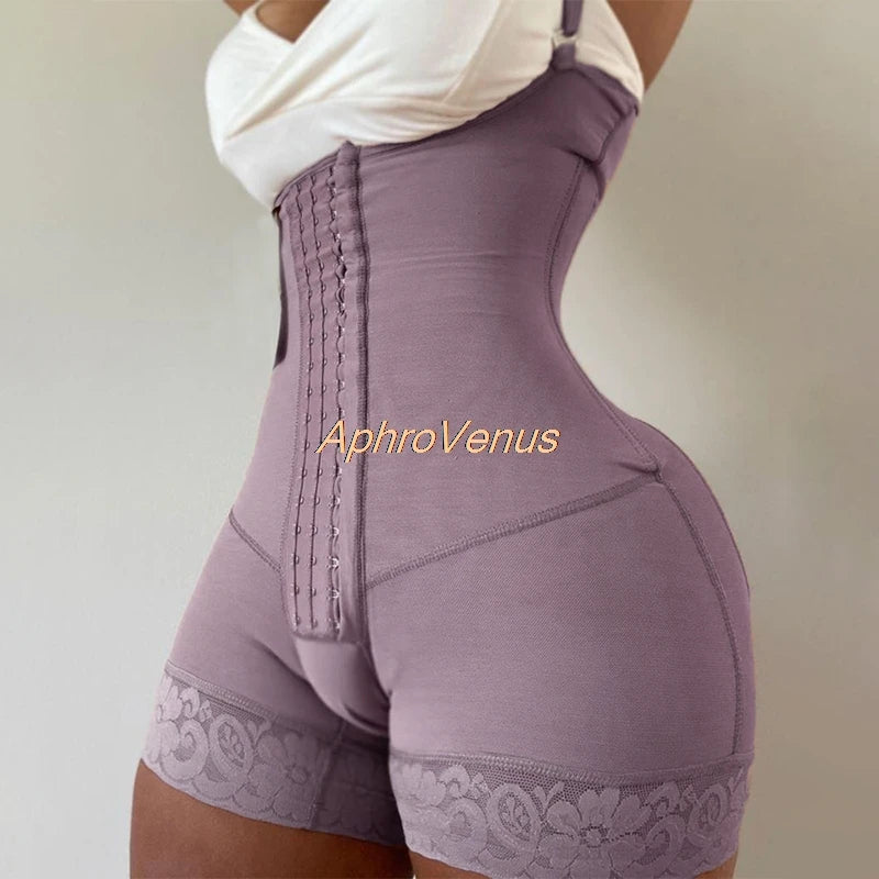 Fajas Colombianas Slimming Corset For Women Compression Body Shaper Waist Trainer Shapewear Post Surgery Slimming Butt Lifter