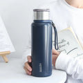 1L Large Thermal Water Bottle for Tea Hot & Cold Coffee Thermos 316 Stainless Steel Vacuum Sealed Insulated Flask Bottle Travel