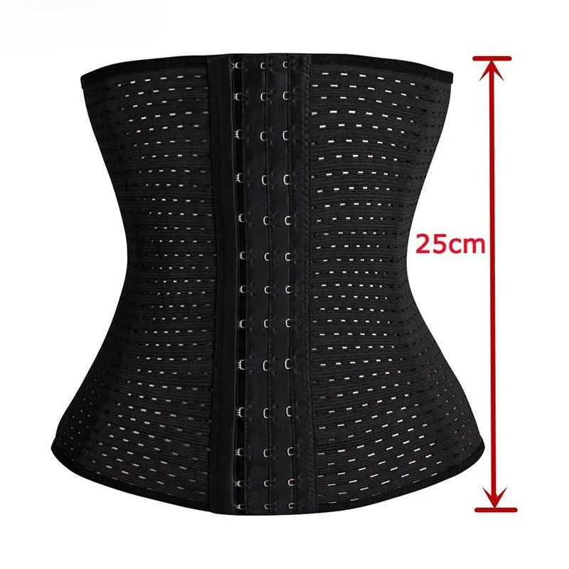 Postpartum Waist Trainer Faja – Tummy Control Wrap Belt Corset
