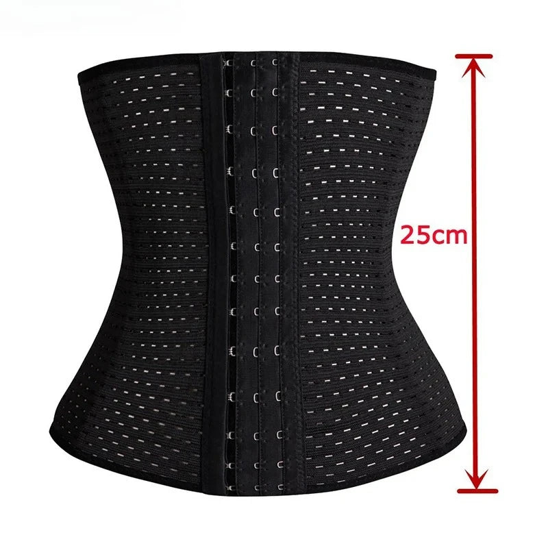 Postpartum Waist Trainer Faja – Tummy Control Wrap Belt Corset