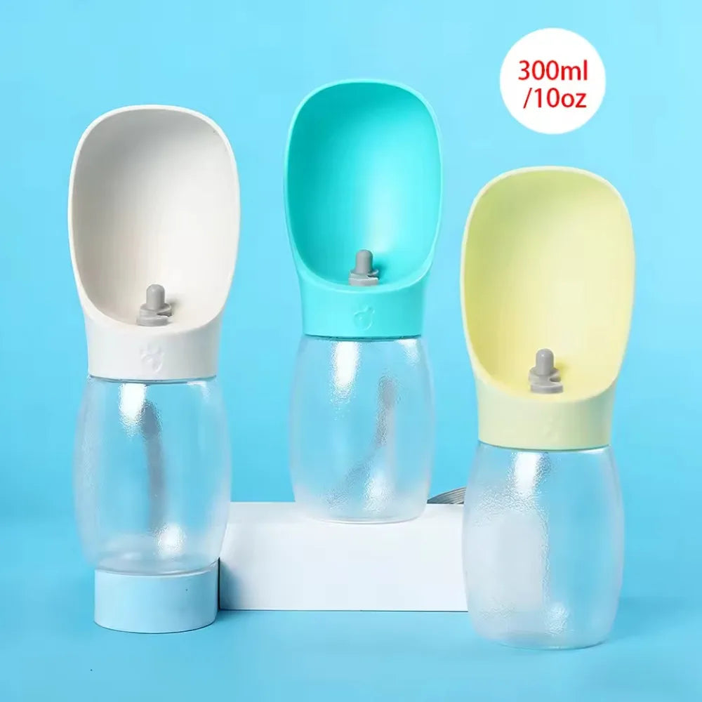 300ml Big Dog Water Bottle Portable Drinking Bowl For Small Dogs Cat Travel Hiking Puppy Pet Water Dispenser Cup Labrador