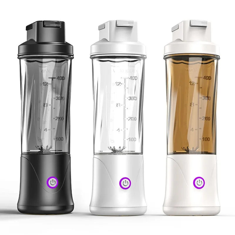 400ml Portable Blender Juicer USB Rechargeable Mini Food Processor Wireless Electric Kitchen Mixer Smoothie Maker Travel Cup