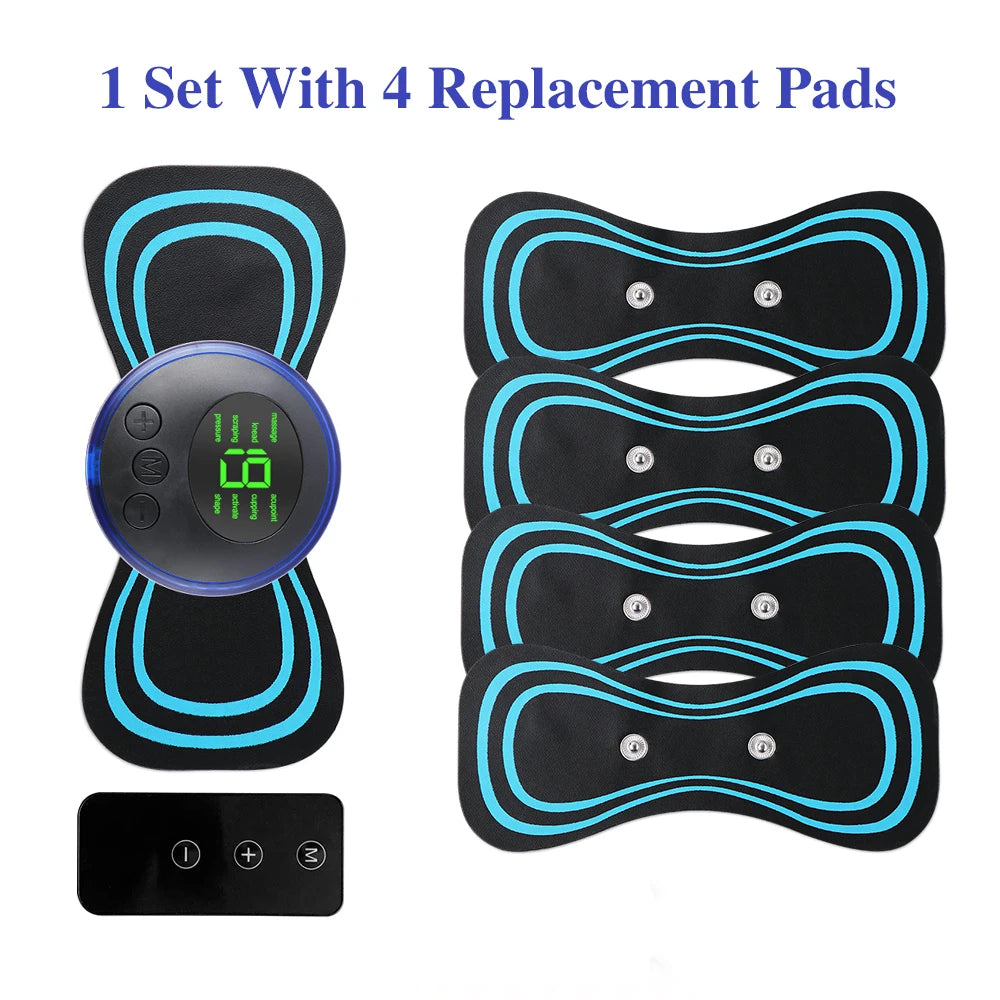Mini Masajeador EMS Portátil – Estiramiento Cervical y Relajación