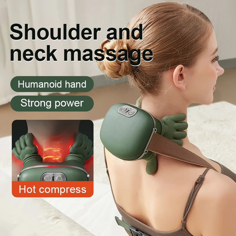 Masajeador de Hombros y Cuello Recargable USB