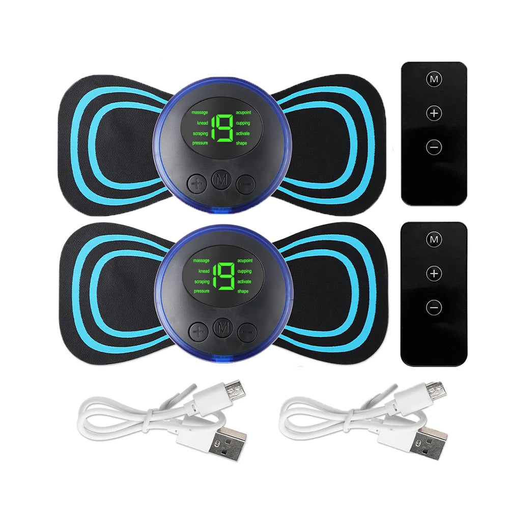 Mini Masajeador EMS Portátil – Estiramiento Cervical y Relajación