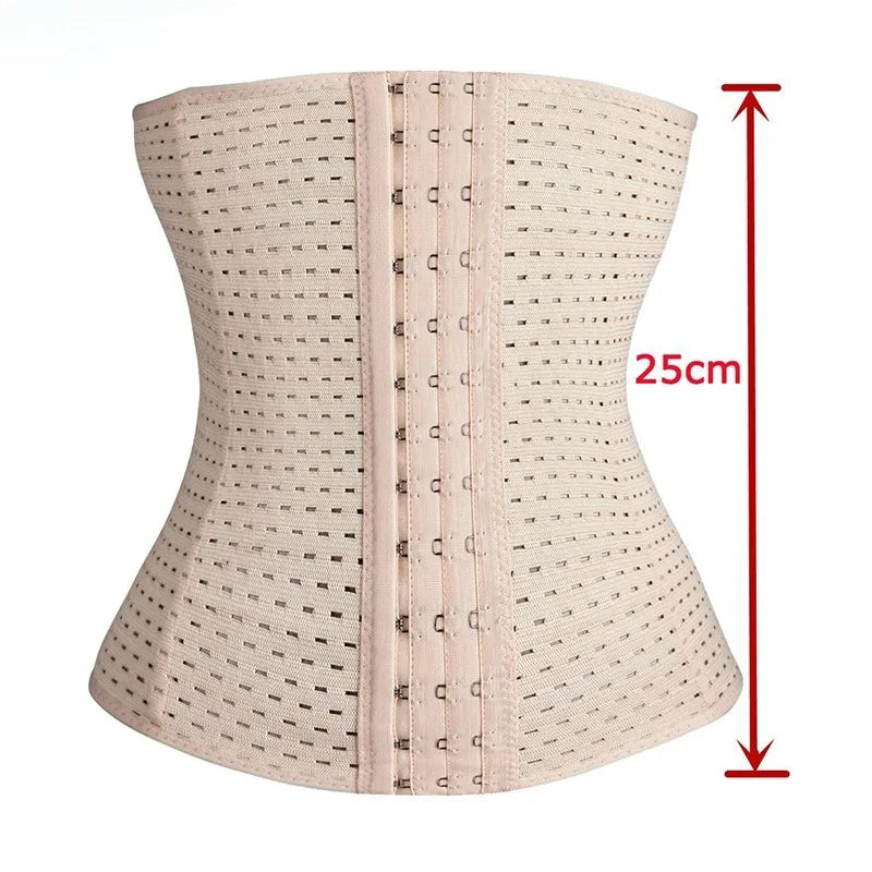 Postpartum Waist Trainer Faja – Tummy Control Wrap Belt Corset