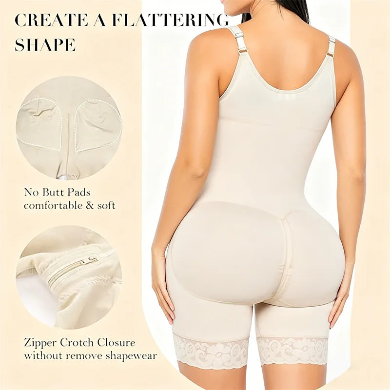 Colombian Full Body Faja – Postpartum Stage 3 Butt Lifter Girdle