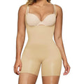 Dimmkof Back Fat Smooth Boyshort Fajas Adjustable Straps Shapewear Open Bust Fajas Colombianas Under Bust Body Shaper Panties
