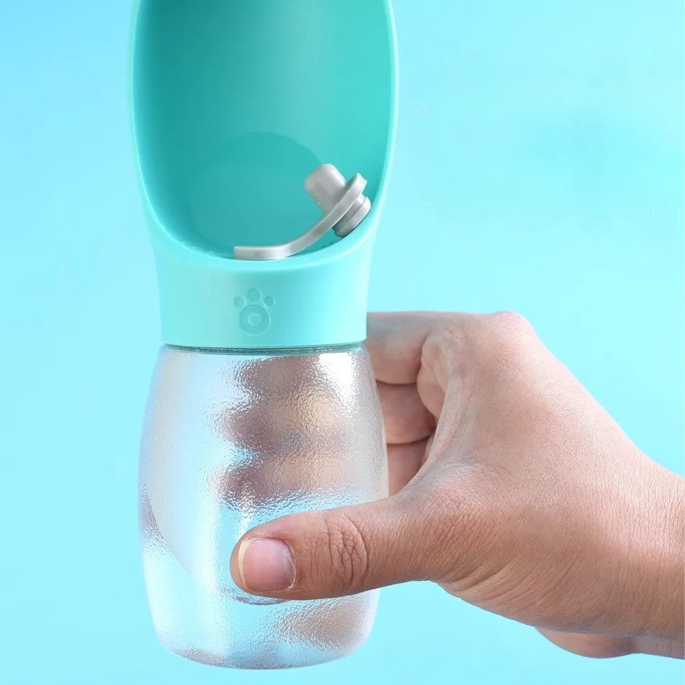 300ml Big Dog Water Bottle Portable Drinking Bowl For Small Dogs Cat Travel Hiking Puppy Pet Water Dispenser Cup Labrador