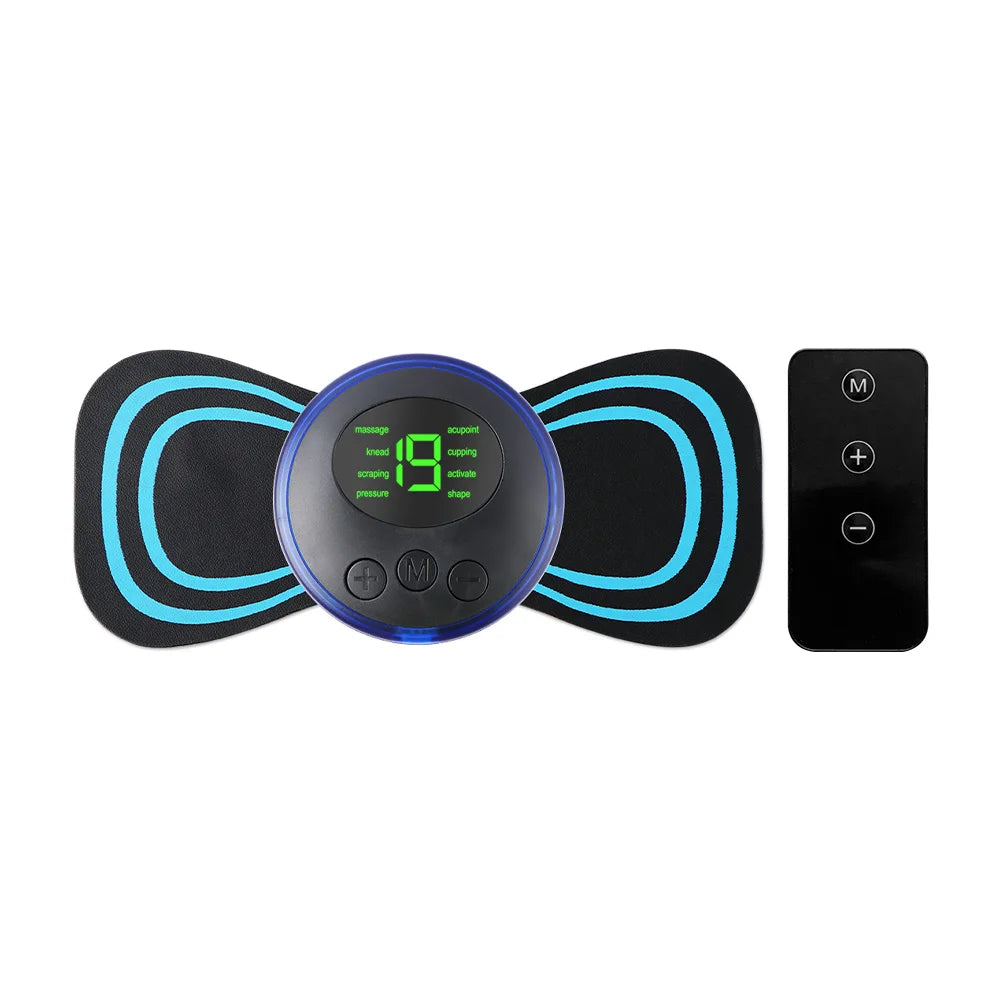 Mini Masajeador EMS Portátil – Estiramiento Cervical y Relajación