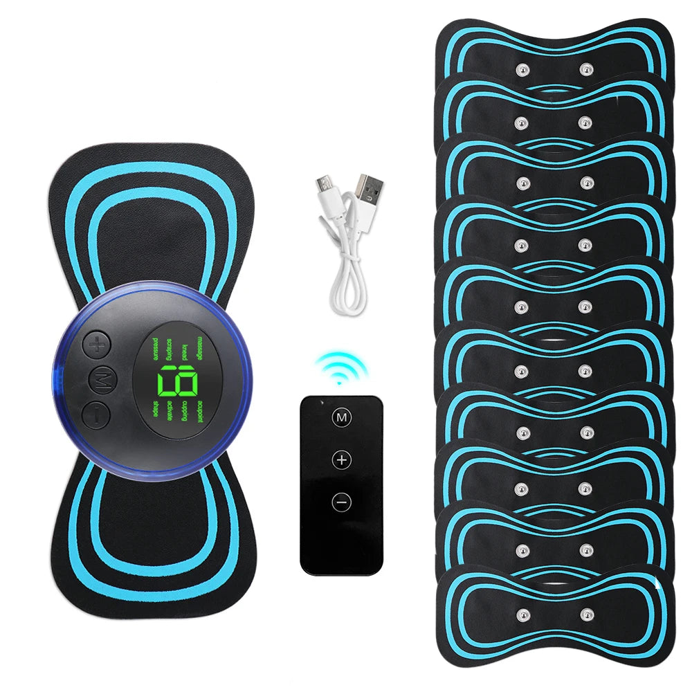 Mini Masajeador EMS Portátil – Estiramiento Cervical y Relajación