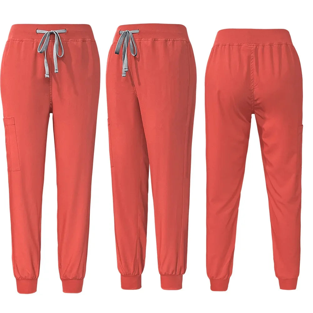 Slim Fit Men Medical Uniforms Women Scrubs Sets Doctors Nurses Accessories Dental Clinic Beauty Salon Spa Workwear Clothes Suits