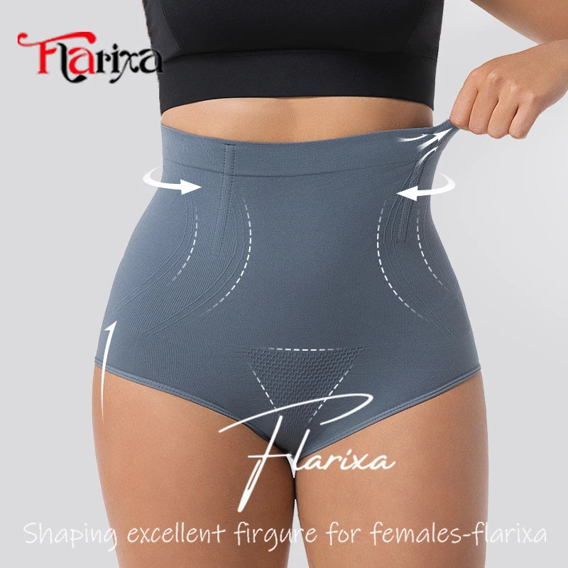 Flarixa Seamless High Waist Faja – Butt Lifter Shaper Briefs