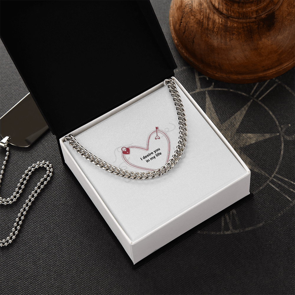 To My Man- Luxury Cuban Link Chain