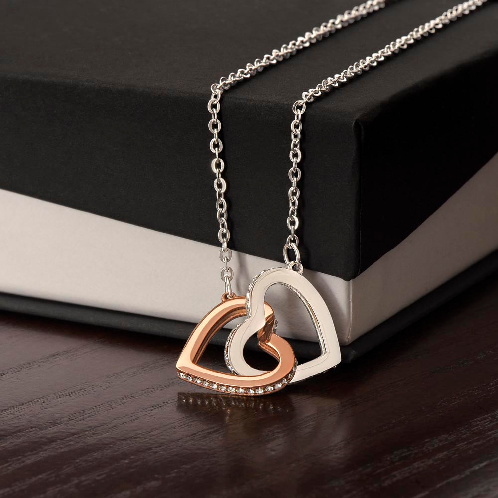 "Forever Joined Hearts Necklace"