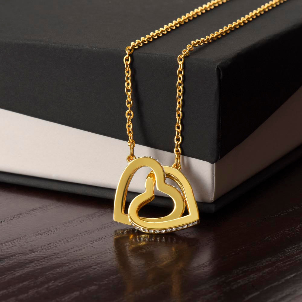 "Forever Joined Hearts Necklace"