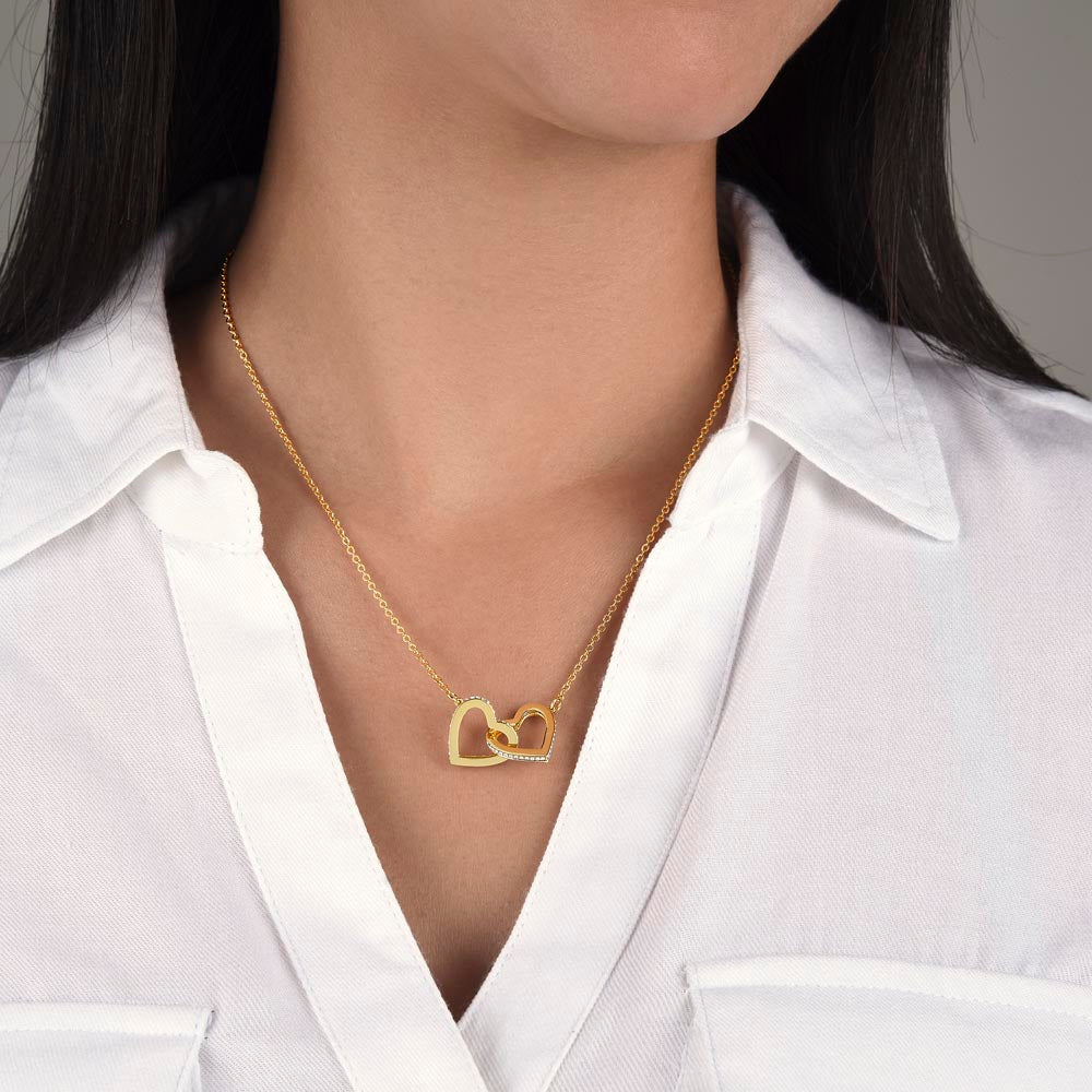 "Forever Joined Hearts Necklace"