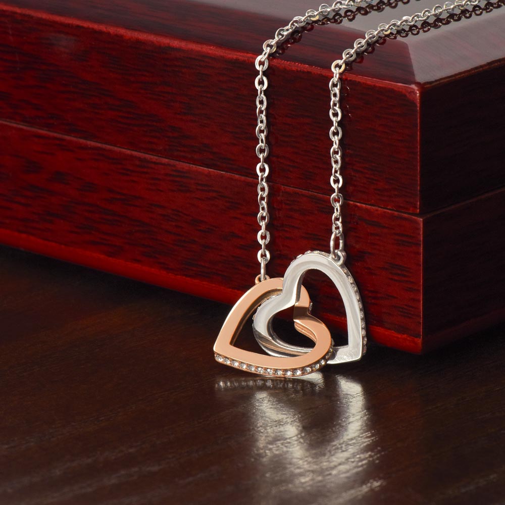 "Forever Joined Hearts Necklace"